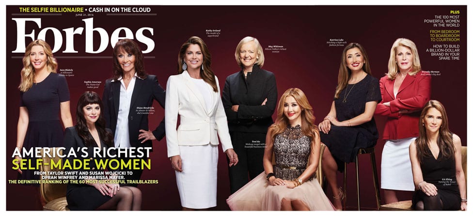 Forbes 60 Self Made Women